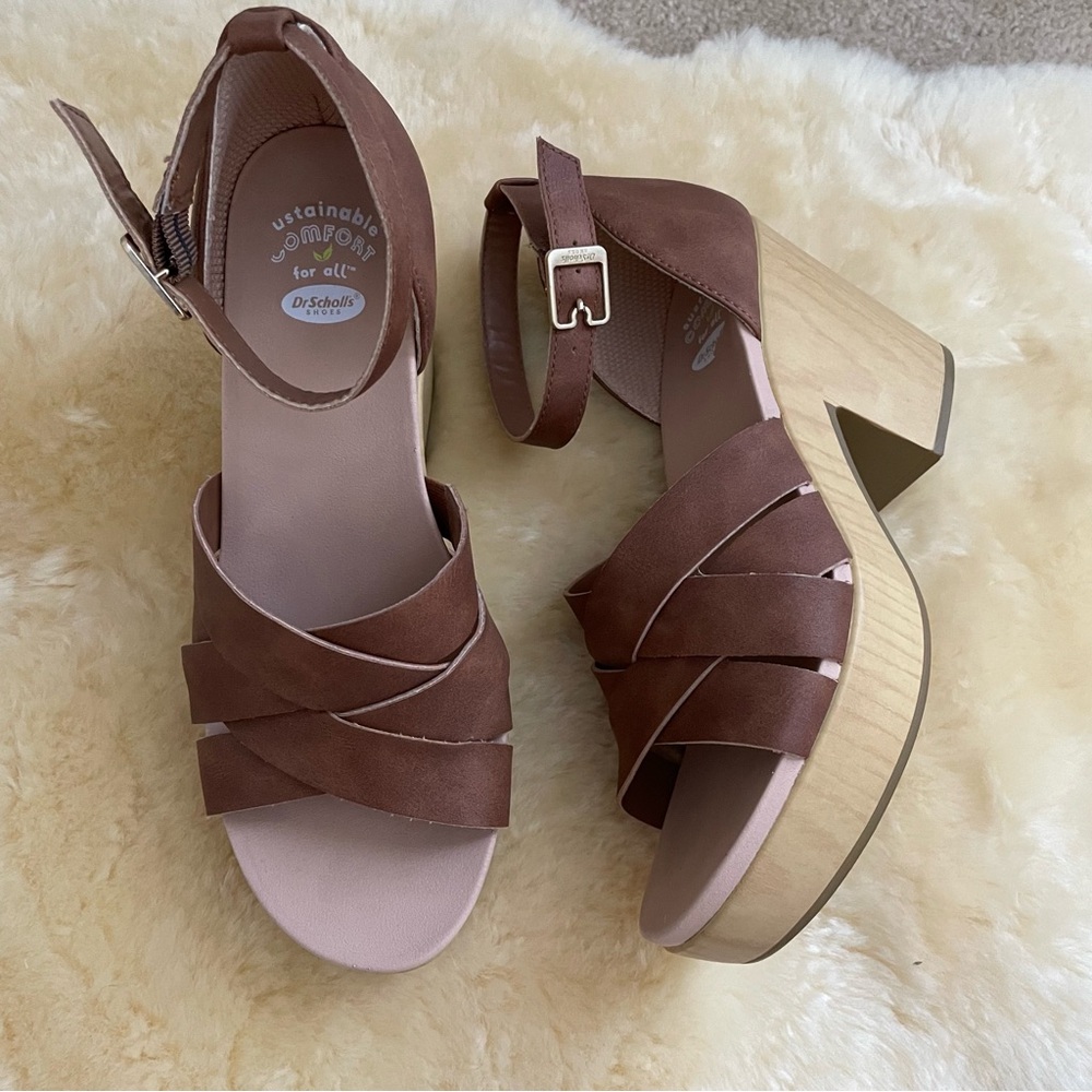 Dr. Scholls platform heels shoes for women size 7
